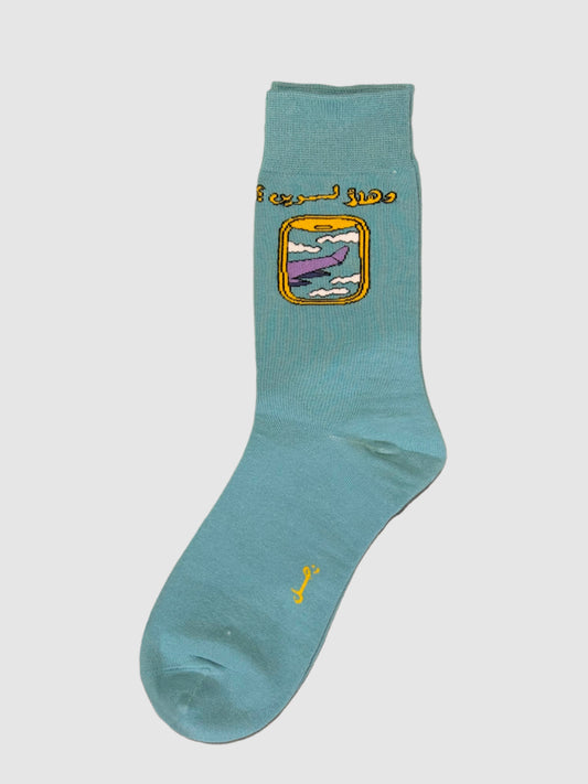 "Where to now?" Travel Socks