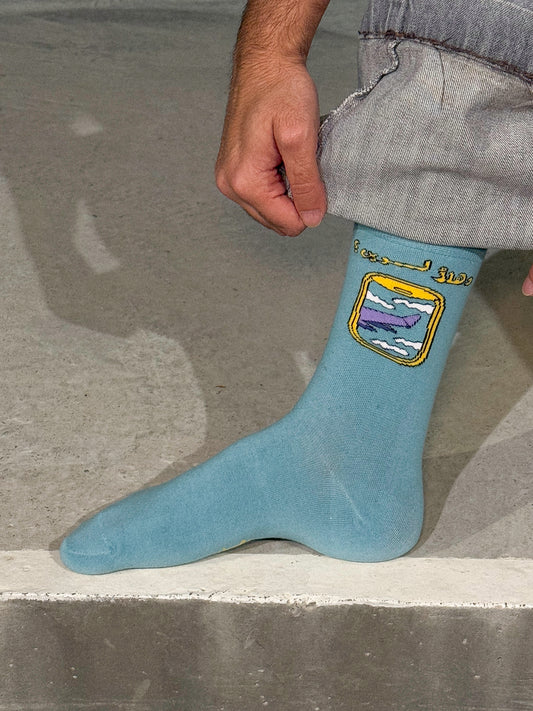 "Where to now?" Travel Socks