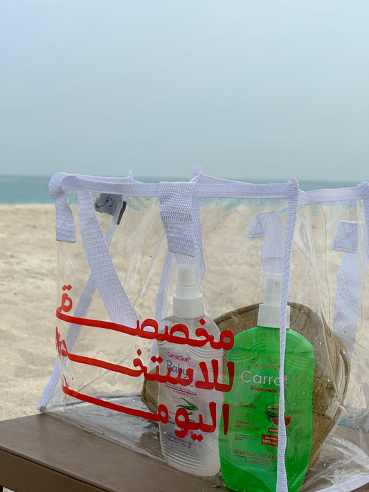Clear Beach Bag